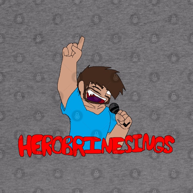 HerobrineSings Official T-Shirt by HuskyWerewolf